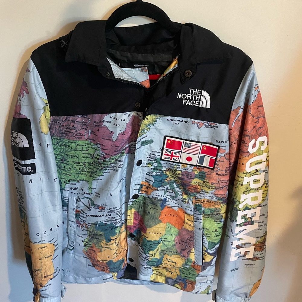 Mens Northface and Supreme jacket